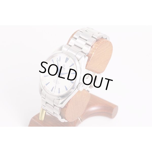 オメガ　シーマスターアクアテラ　ＣＯＸ　２５０２．３３　白文字盤　サイド