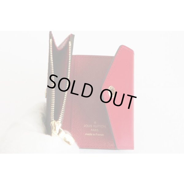 ルイ・ヴィトン　ポルトフォイユ・ゾエ M62932 フューシャ　閉じたイメージ