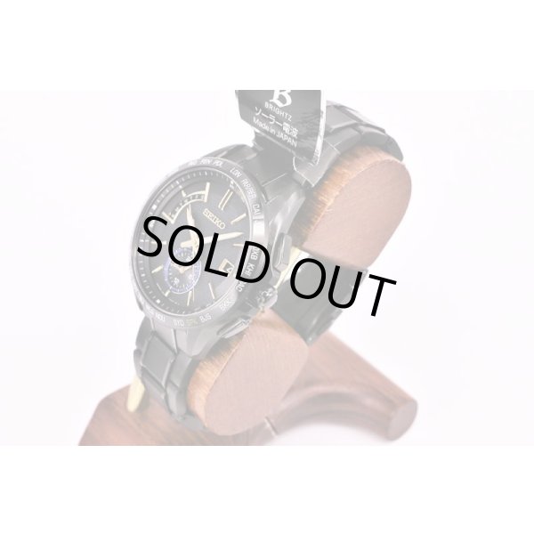 セイコー　ブライツ　ＳＡＧＡ２５７　電波ソーラー　黒文字盤　大谷翔平限定　サイド