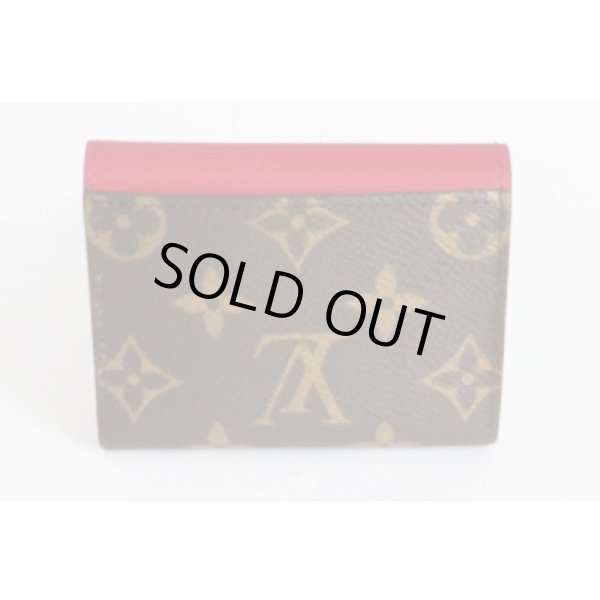 ルイ・ヴィトン　ポルトフォイユ・ゾエ M62932 フューシャ　裏面