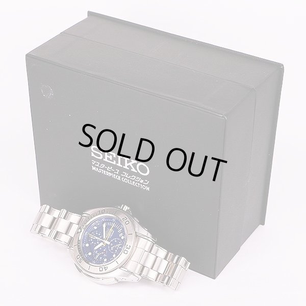 セイコー　マリンマスター　トランスオーシャン　ＳＢＣＮ００５　青文字盤　箱