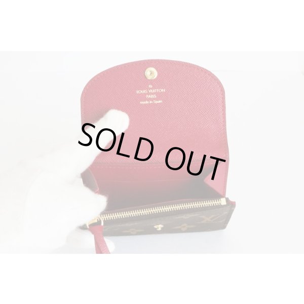 ルイ・ヴィトン　ポルトモネ・ロザリ M41939 フューシャ　中身