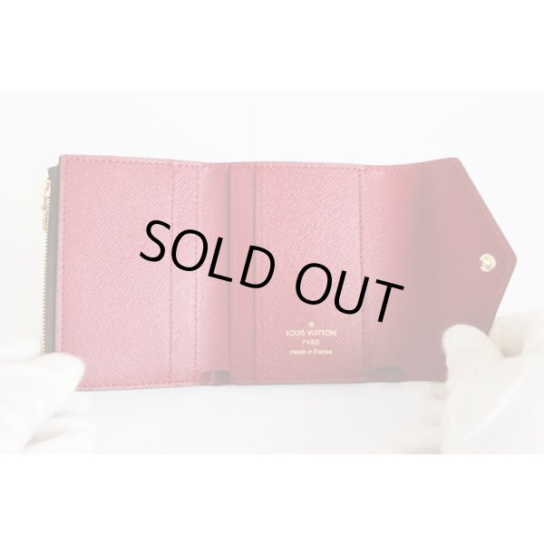 ルイ・ヴィトン　ポルトフォイユ・ゾエ M62932 フューシャ　中身