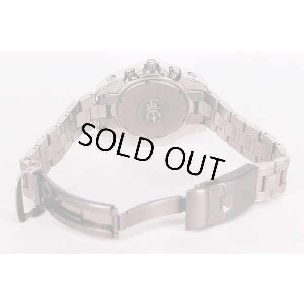 セイコー　マリンマスター　トランスオーシャン　ＳＢＣＮ００５　青文字盤　チタンブレス