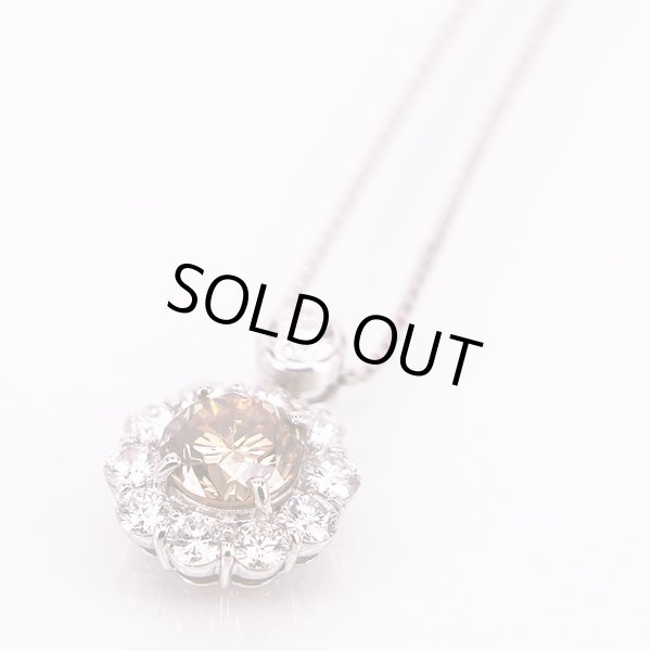 PT850/900 ダイアイリペンダントネックレス 2.160ct 1.50ct 8.30g