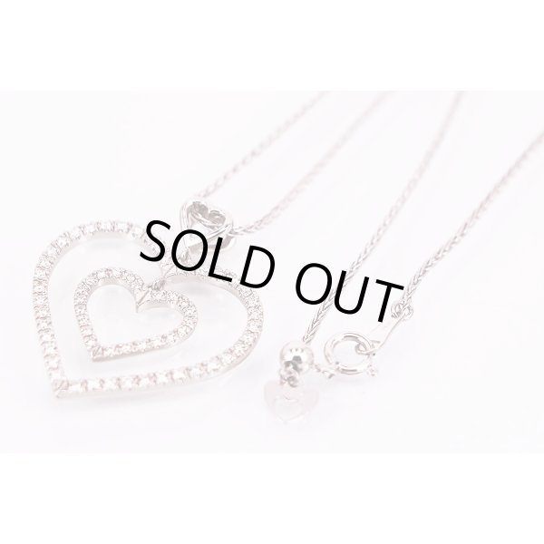 PT850/900 ダイアイリペンダントネックレス 0.61ct 12.00g　留め具