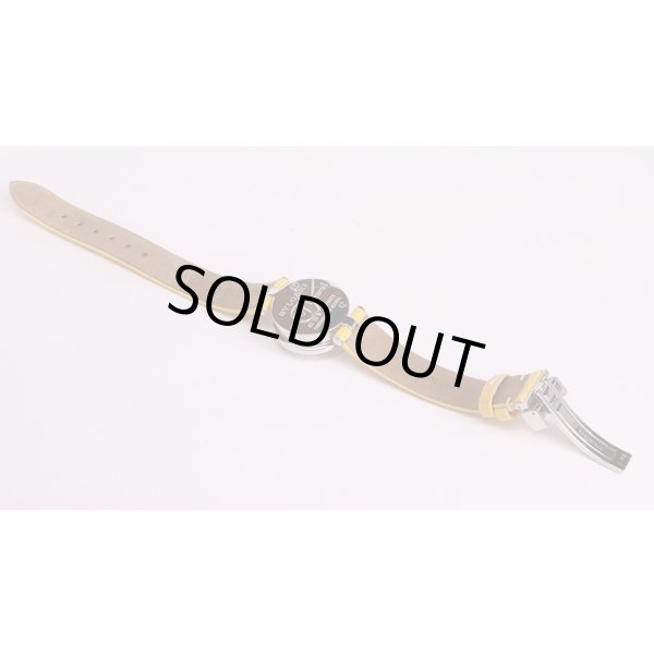 ブルガリ　B01　BZ22　黄シェル文字盤　革ベルト全体