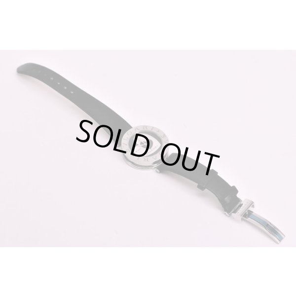 ブルガリ　B01　BZ30　黒銀ハート文字盤　全体表側