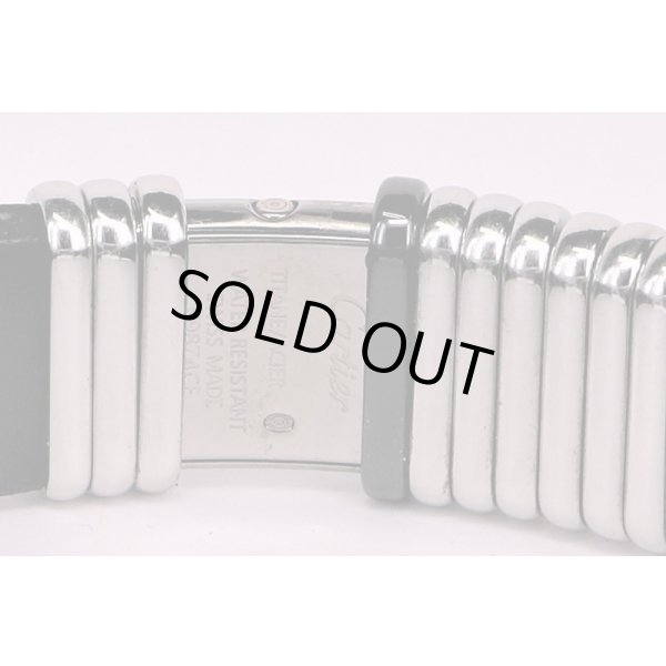 カルティエ　デクラレーション　WT000730　銀文字盤　裏面拡大