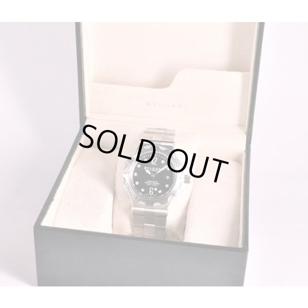 ブルガリ　ディアゴノ　プロフェッショナルスクーバ　DP42SSD　黒文字盤　箱