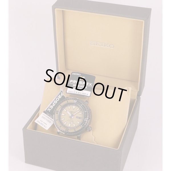 セイコー　プロスペック　メカニカルスキューバ　SBDY059　サンド文字盤　箱
