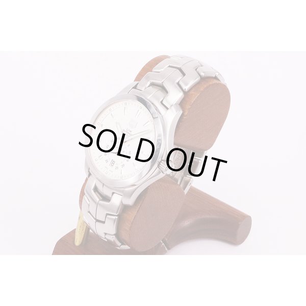 タグホイヤー　リンク　キャリバー６　ＷＪＦ２１１Ｂ　白文字盤　サイド