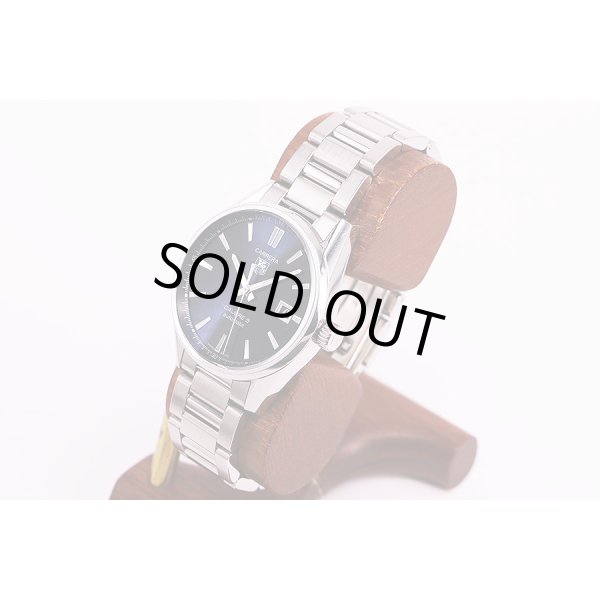 タグホイヤー　カレラ　キャリバー５　ＷＡＲ２１１Ａ－０　黒文字盤　サイド