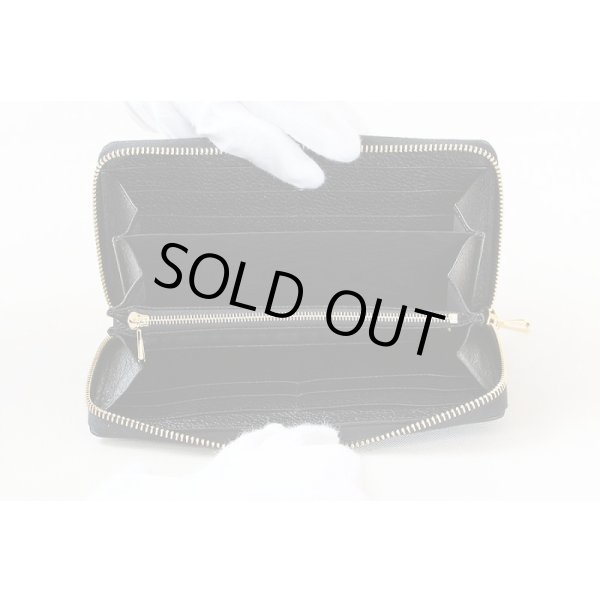 グッチ　ズゥミ ジップアラウンドウォレット 570661 1147　ブラック　中身