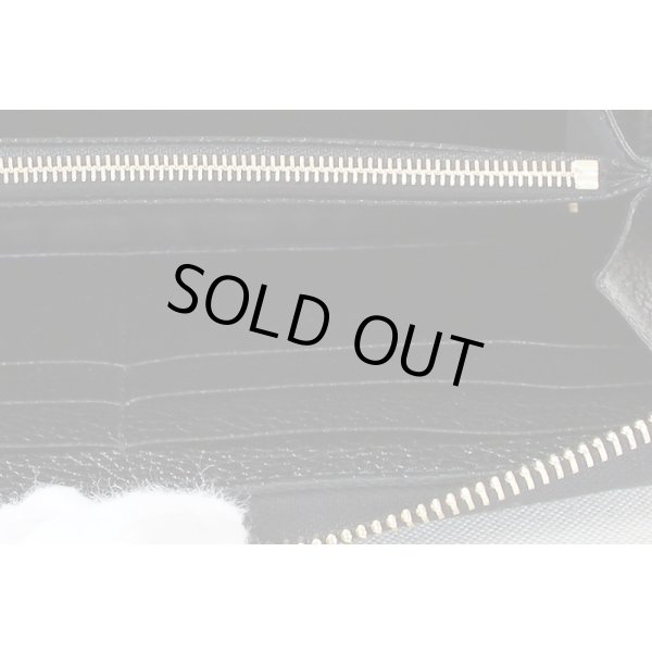 グッチ　ズゥミ ジップアラウンドウォレット 570661 1147　ブラック　カードケース