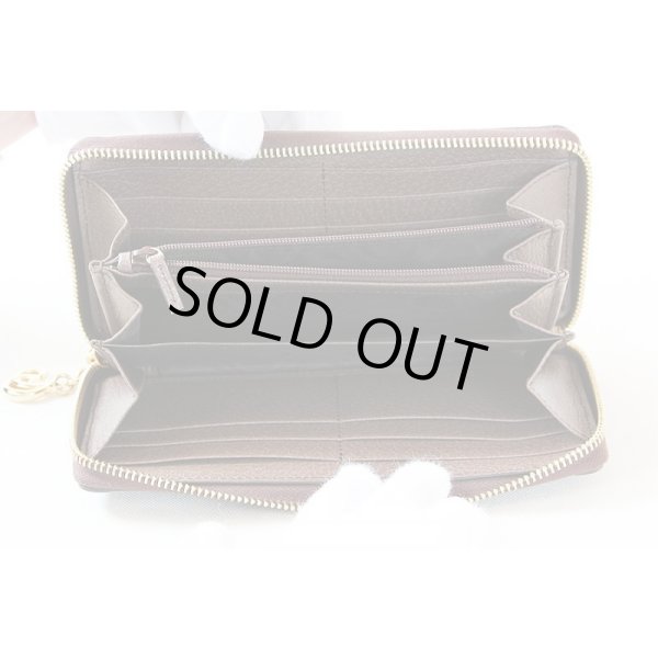 グッチ　GGジップアラウンドウォレット 523154・2184　ベージュ　中身