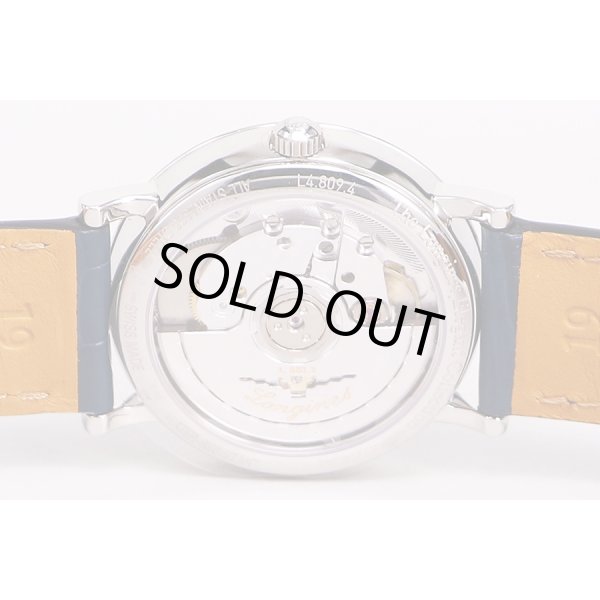 ロンジン　エレガンス　Ｌ４．８０９　紺文字盤　裏面拡大