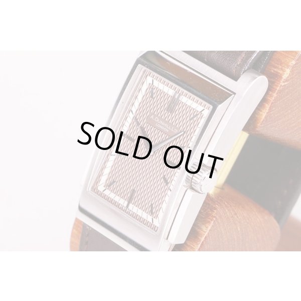 ダンヒル　ウェイファー　８０３５　茶文字盤　サイド拡大