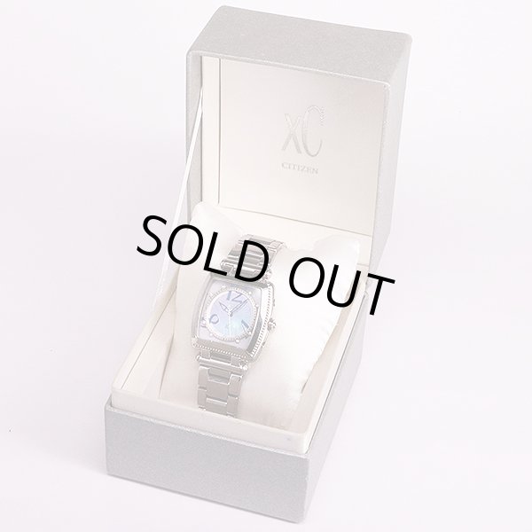 シチズン　クロスシー　ＸＣＢ３８－９００４　銀、青シェル文字盤　２００８年限定　箱