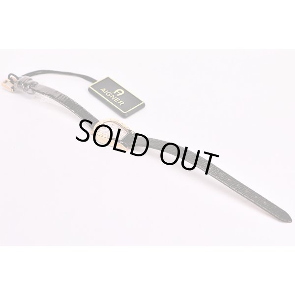 アイグナー　オリバーII　Ａ２９０００　銀文字盤　革ベルト状態　表面