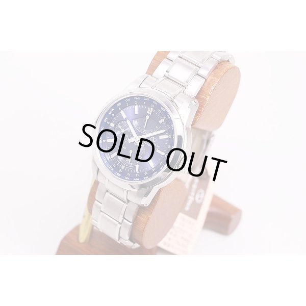 オリエント　オリエントスター　ワールドタイム　ＷＺ００２１ＪＣ　紺文字盤　サイド