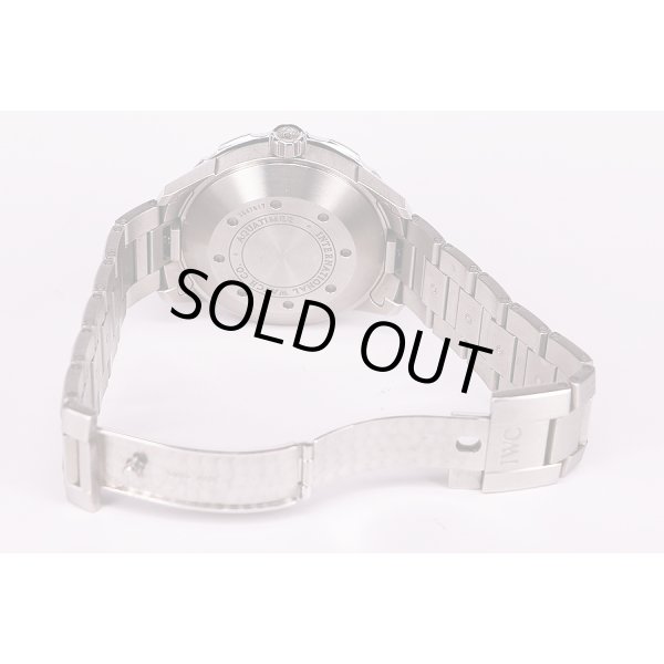 ＩＷＣ　アクアタイマー２０００　ＩＷ３５６８０１　黒文字盤　ブレス