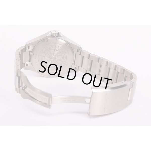 ハミルトン　カーキネイビー　スキューバ　Ｈ８２３０５０　黒文字盤　ブレス