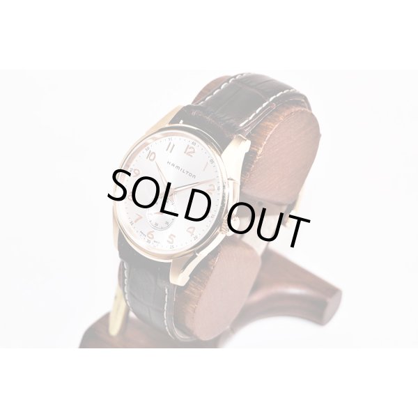 ハミルトン　ジャズマスター　シンライン　Ｈ３８４４１０　銀文字盤　サイド