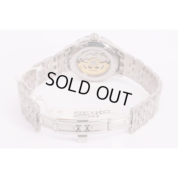 セイコー　プレサージュ　ＳＡＲＹ１２９　銀文字盤　ブレス