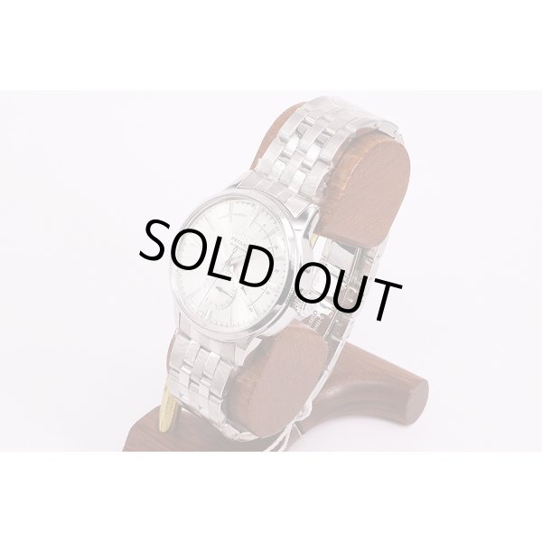 セイコー　プレサージュ　ＳＡＲＹ１２９　銀文字盤　サイド