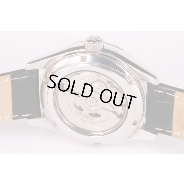 セイコー　プレサージュ　ＳＢＤＹ０５９　ほうろう文字盤　裏面拡大