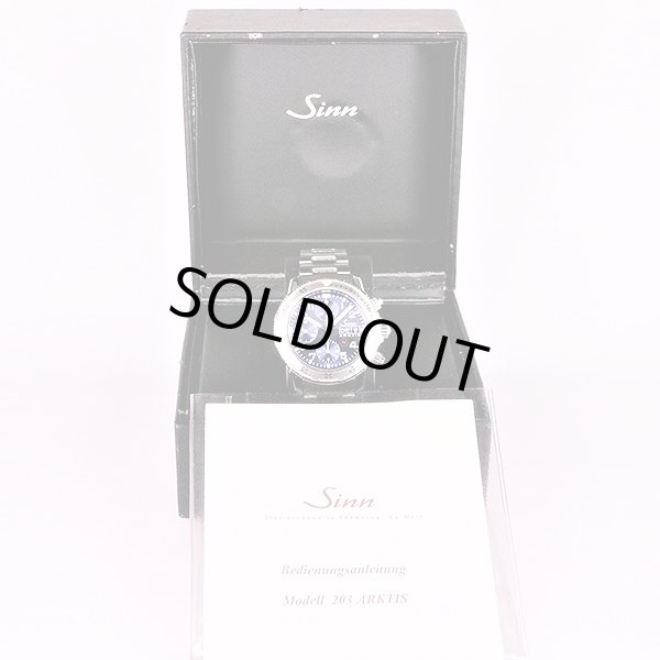 ジン　２０３　ＡＲＫＩＴＳ　青文字盤　箱