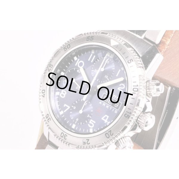 ジン　２０３　ＡＲＫＩＴＳ　青文字盤　サイド拡大