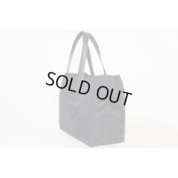 シャネル　ニュートラベルライン　トートMM　ノワール　サイド