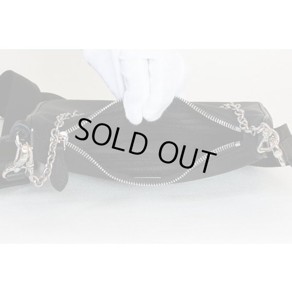 プラダ　2WAYショルダーバック　1BH204　ブラック　中身