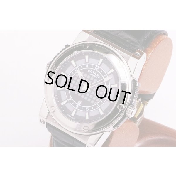 ロータリー　レボリューション　ＥＧＳ０００７　青/グレー文字盤　リバーシブル　サイド