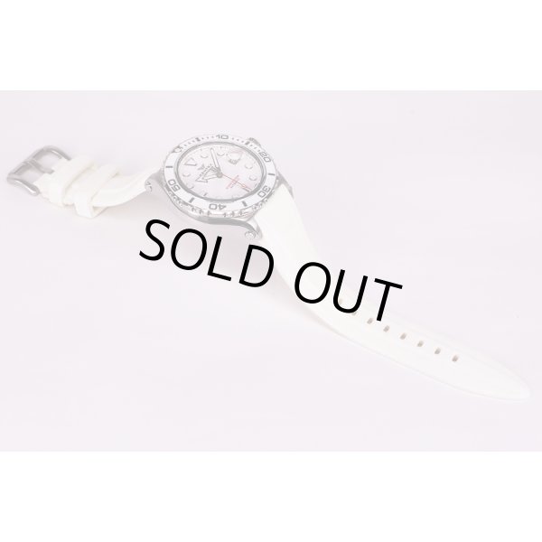 ケンテックス　マリンマン　Ｓ７０６Ｍ　白文字盤　ラバーベルト状態