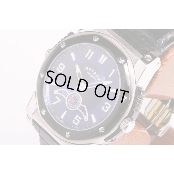 ロータリー　レボリューション　ＥＧＳ０００７　青/グレー文字盤　サイド拡大