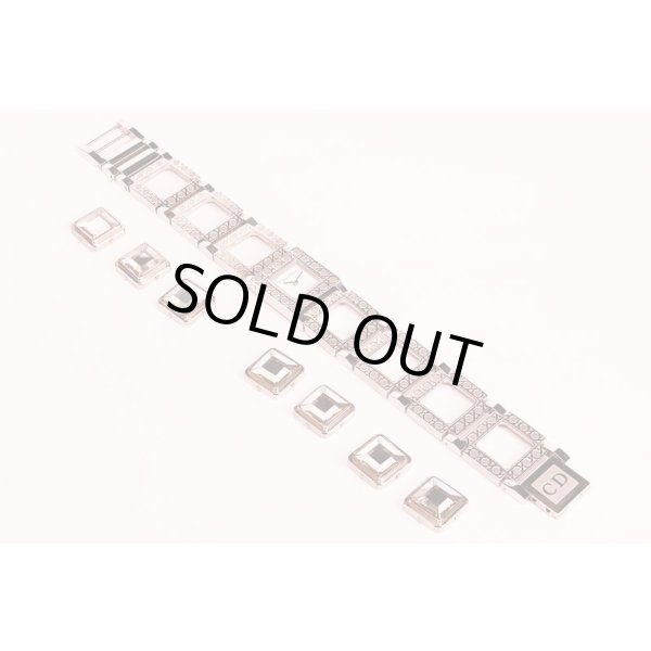 Ｃ．ディオール　ラ・パリジェンヌ　Ｄ６０－１０９　白文字盤　ラインストーンブレス