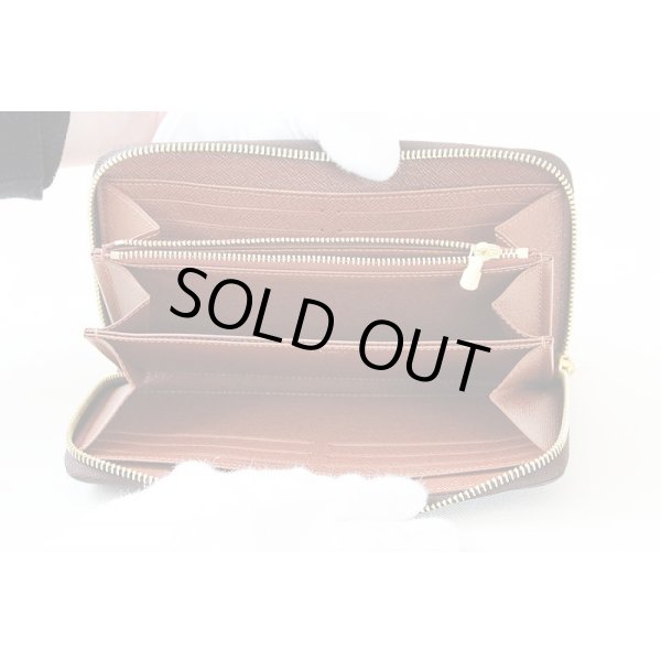 ルイ・ヴィトン　ジッピー・ウォレット M42616 ブラウン　中身