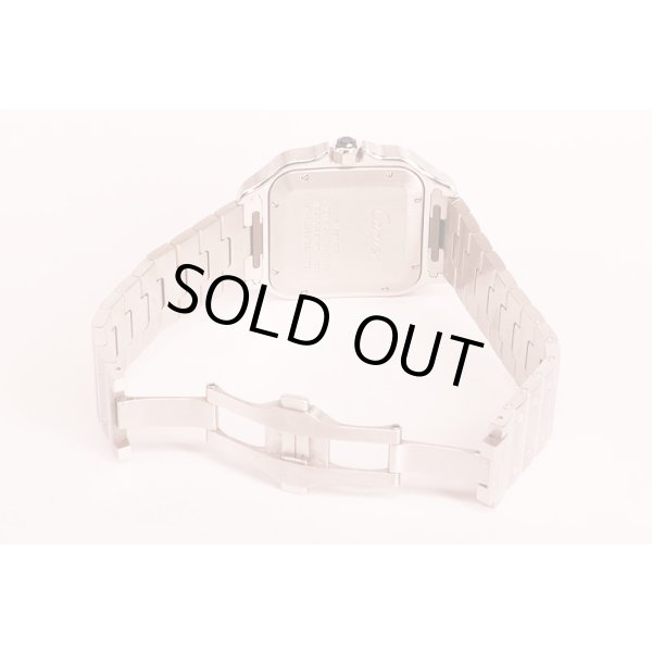 カルティエ　サントス　ドゥカルティエ　ＷＳＳＡ００１３　青文字盤　ブレス