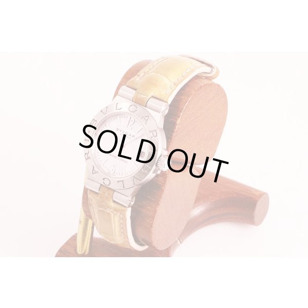 ブルガリ　ディアゴノスポーツ　ＬＣＶ２９Ｓ　ピンクシェル文字盤　限定　サイド