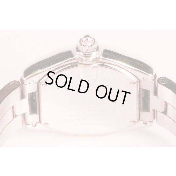 カルティエ　ロードスターＳＭ　２６７５　銀文字盤　裏面拡大