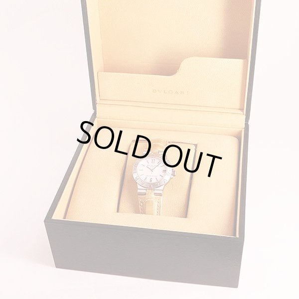 ブルガリ　ディアゴノスポーツ　ＬＣＶ２９Ｓ　ピンクシェル文字盤　限定　箱