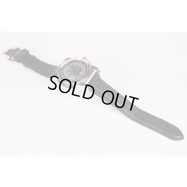 ロータリー　レボリューション　ＥＧＳ０００７　青/グレー文字盤　革ベルト状態