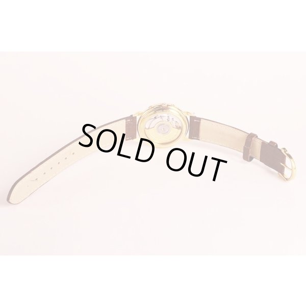 モーリス・ラクロア　トリプルカレンダームーンフェイス　１３１１１　白文字盤　革ベルト