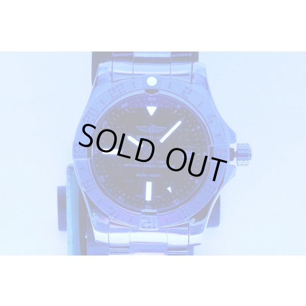 ブライトリング　アベンジャーIIＧＭＴ　Ａ３２３９０　黒文字盤　ライト