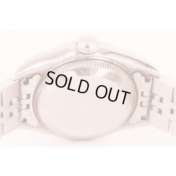 ロレックス　７９１７４Ｇ　Ｆ１５３４１６　銀文字盤　新１０Ｐ　裏面拡大