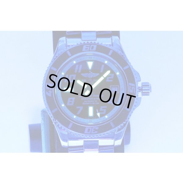 ブライトリング　スーパーオーシャンII４２　Ａ１７３６４　黒文字盤　ライト