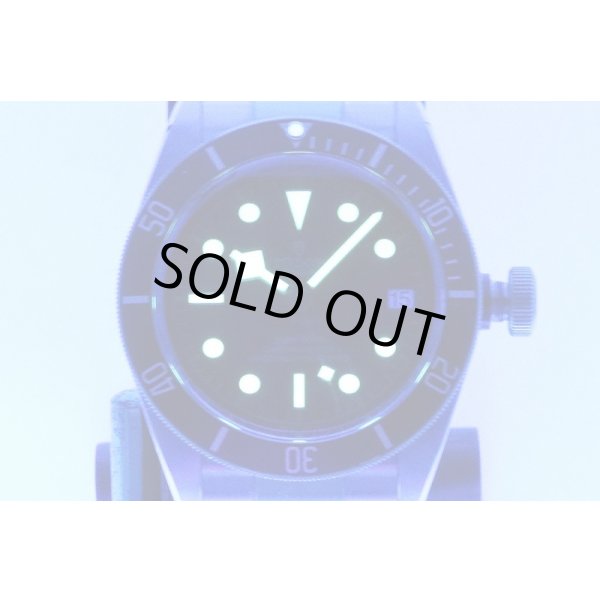 チューダー　ヘリテージ　ブラックベイ　７９７３３Ｎ　黒文字盤　ライト